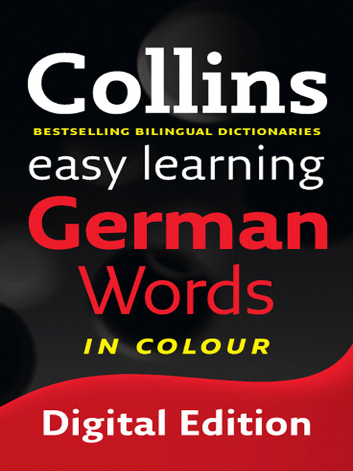 Title details for Collins Easy Learning German Words by Collins - Wait list